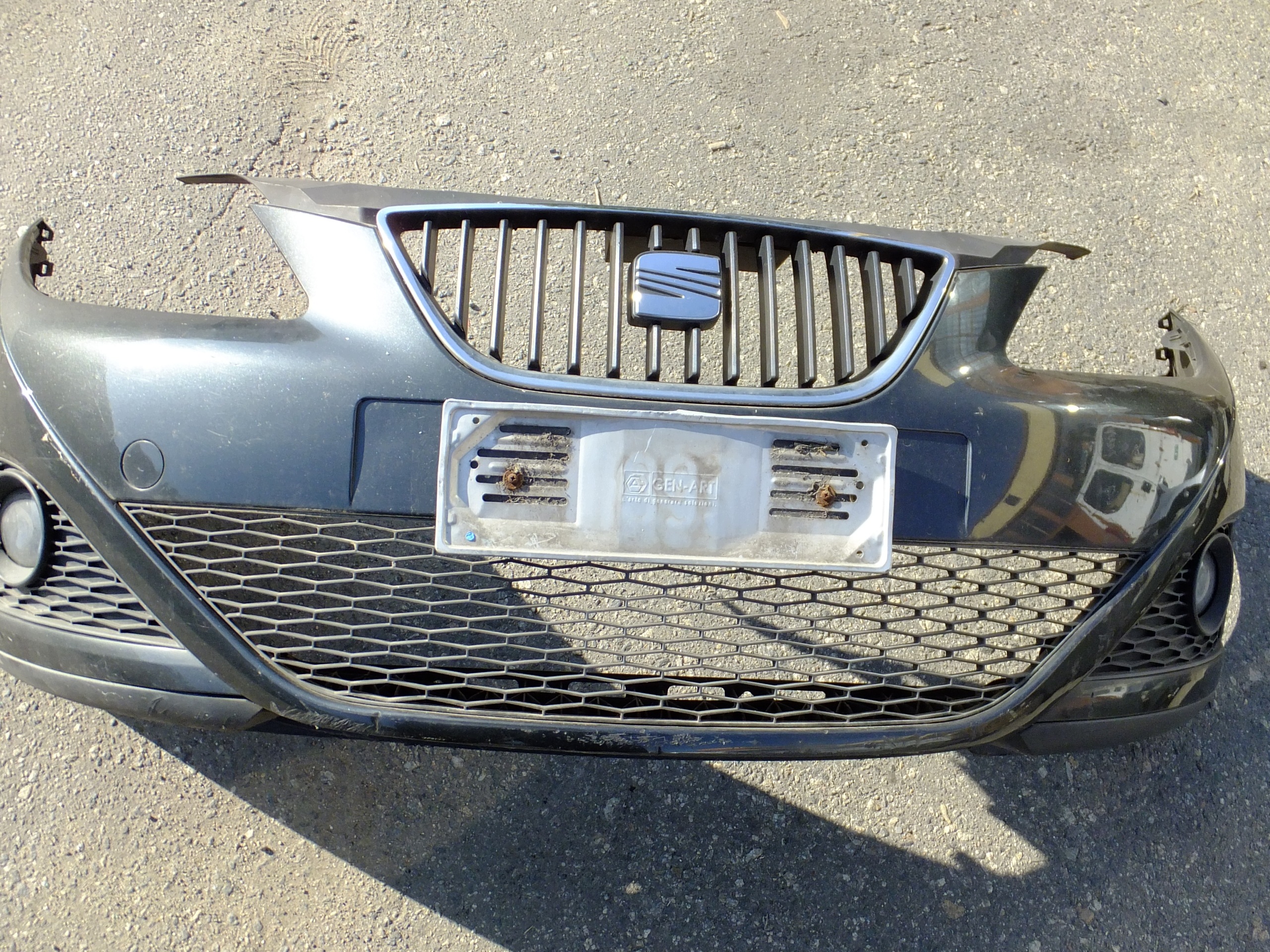 bumper front complete seat ibiza IV 2010r
