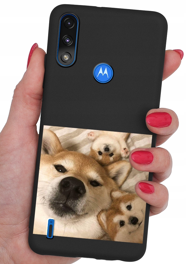 

Etui Case Szkło do Motorola E7 E7i Power