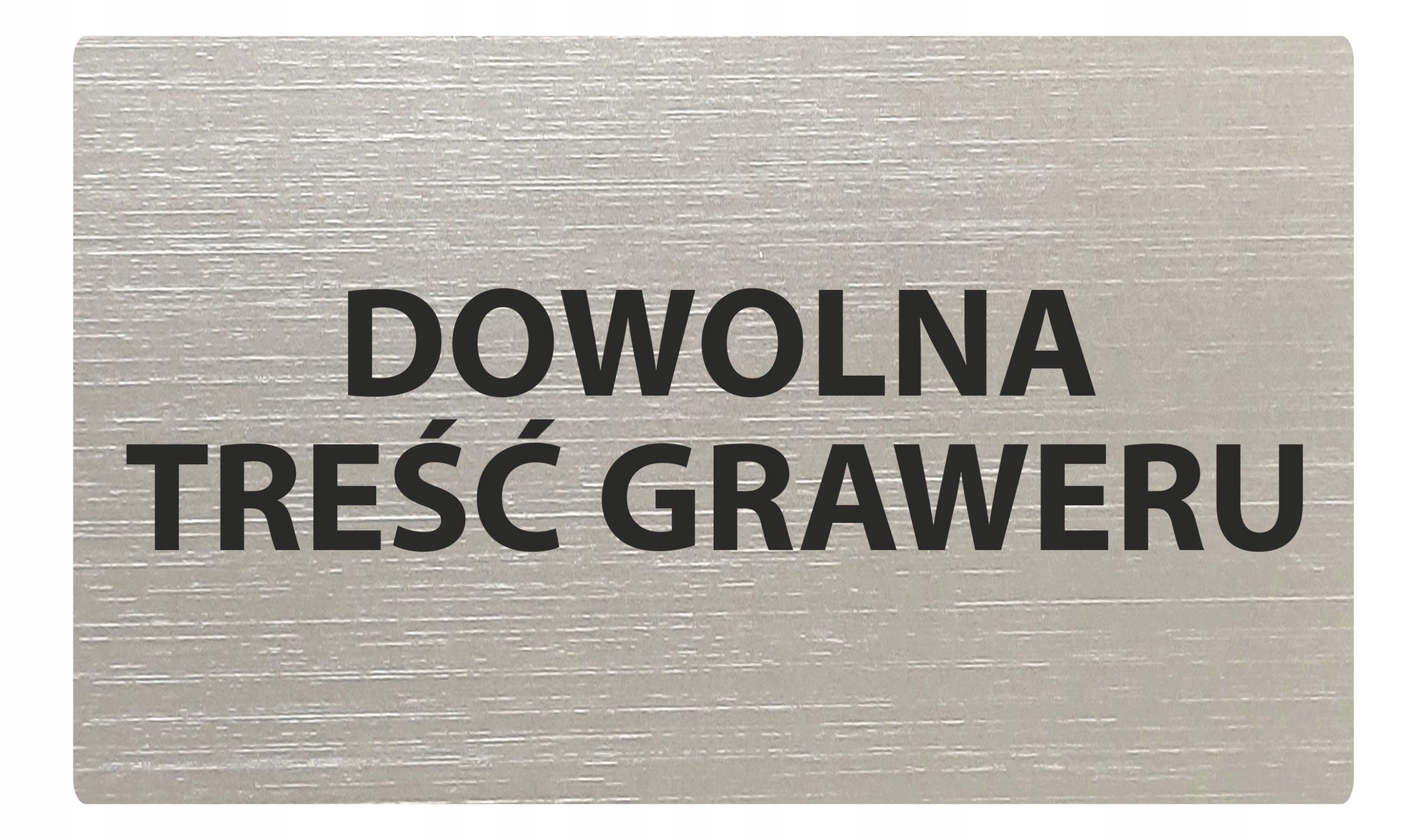 Tabliczki informacyjne DOWOLNY NAPIS 20x12cm