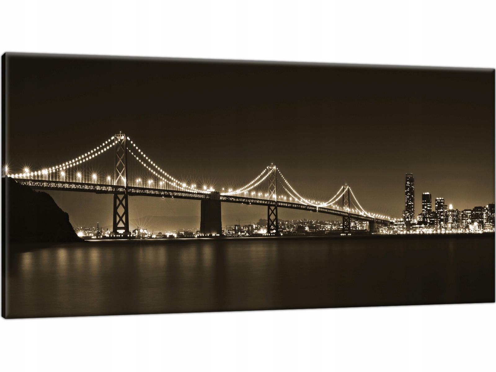 

Miasto nocą most 115x55 San Francisco Obraz Obrazy