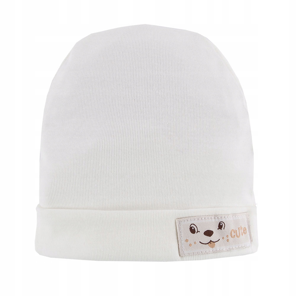 

Czapka dziecięca smerfetka roz.62 Ecru Eevi