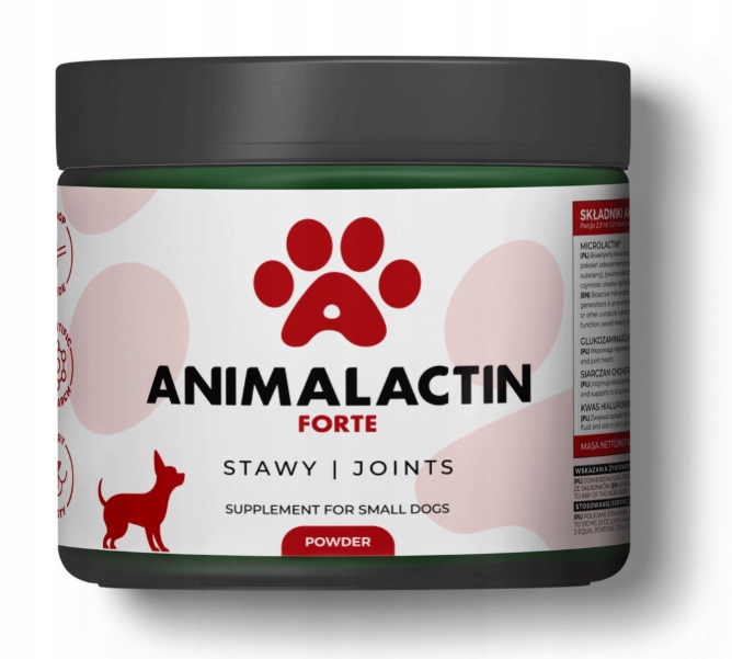 Levně Animalactin Forte pro malé psy MicroLactin Glukosamin Zdravé klouby