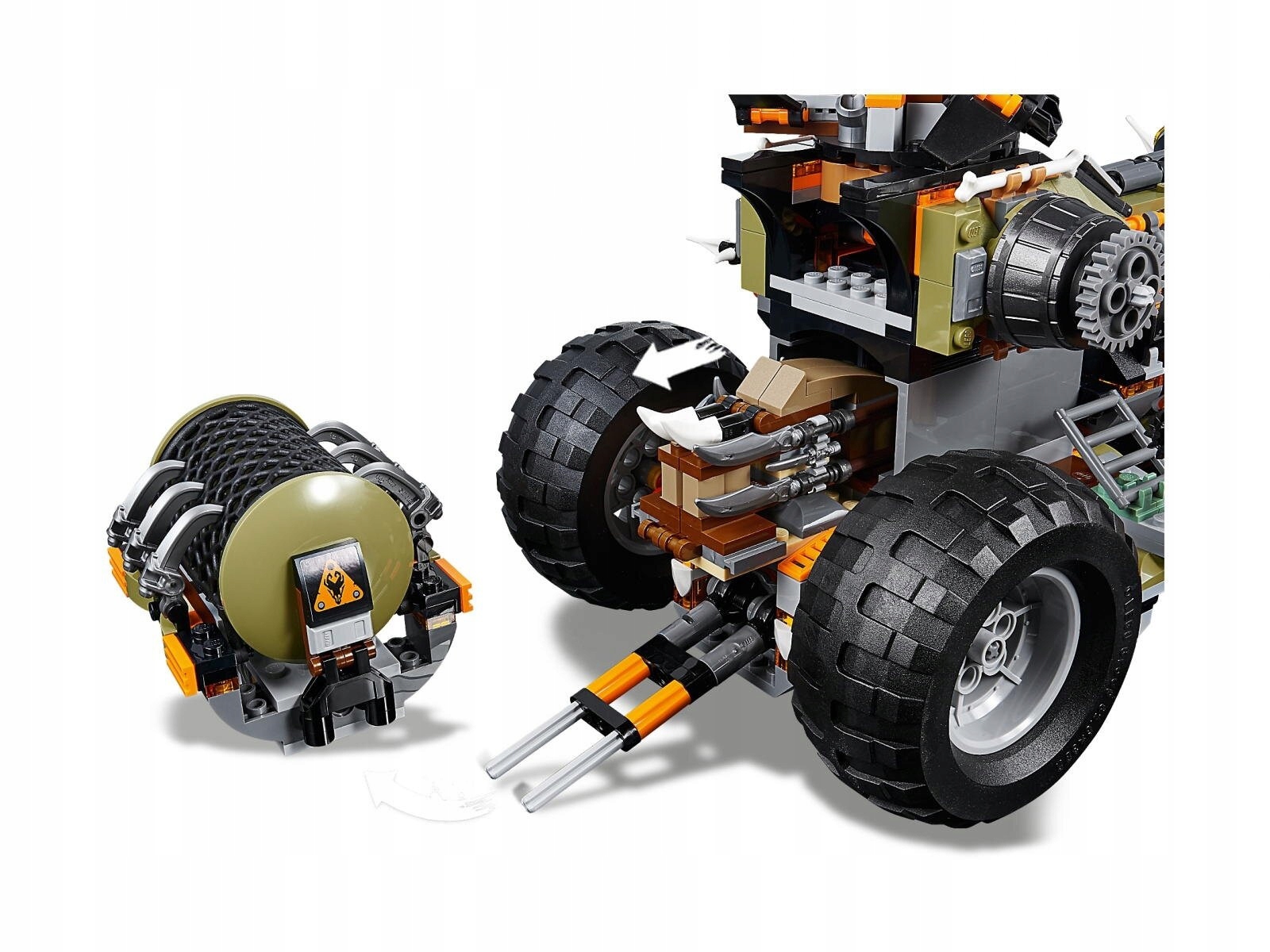 LEGO Ninjago - 70654 Dieselnauta - Nowe Wiek dziecka 9 lat +