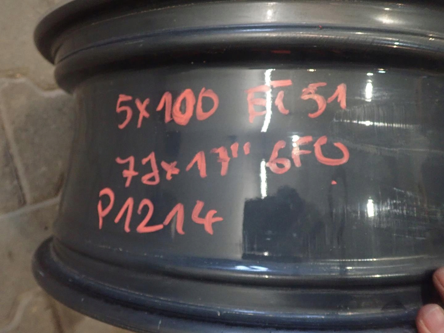 disk disk SEAT 5x100 ET51 7J 17" 6F0