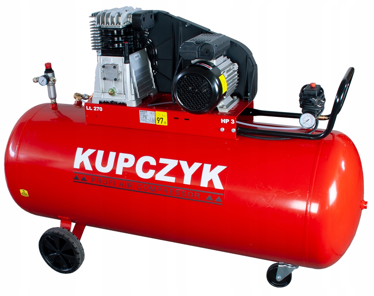 Kompresor Sprężarka B3800B 200L KK 495/270 Kupczyk EAN (GTIN) 5907737373108