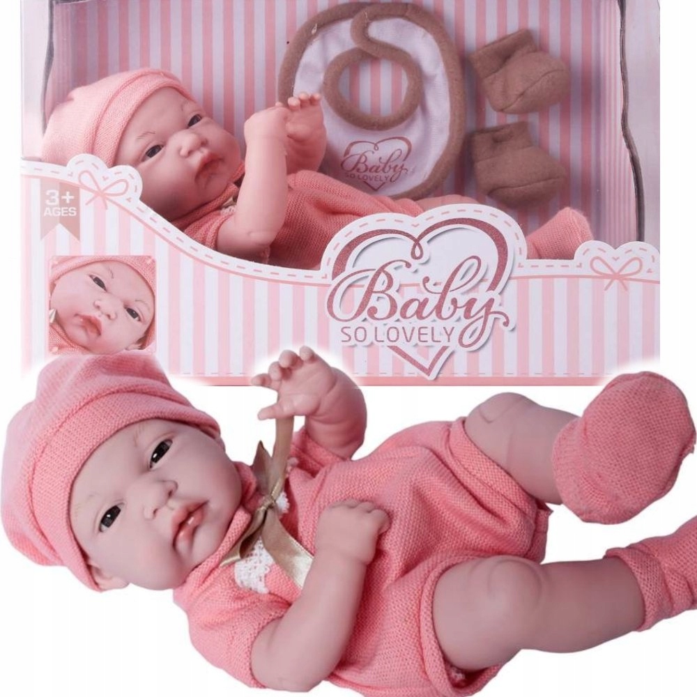 ŚLICZNY BOBAS LALECZKA NIEMOWLAK LALKA ALLEGRO BOX Efekty dźwiękowe