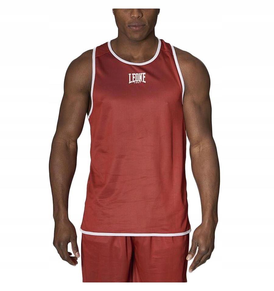 KOSZULKA BOKSERSKA LEONE DOUBLE FACE Boxing Tank dwustronna rozmiar XL Kolekcja Double Face Boxing Singlet