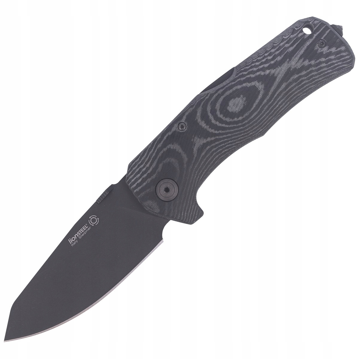 Nůž LionSteel TM1 Micarta Black Blade TM1 Mb