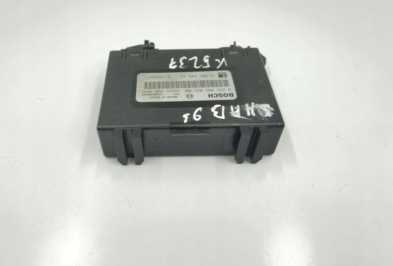 Bedienteil czujnikow Parken Saab 9-3 2 2006 511995847
