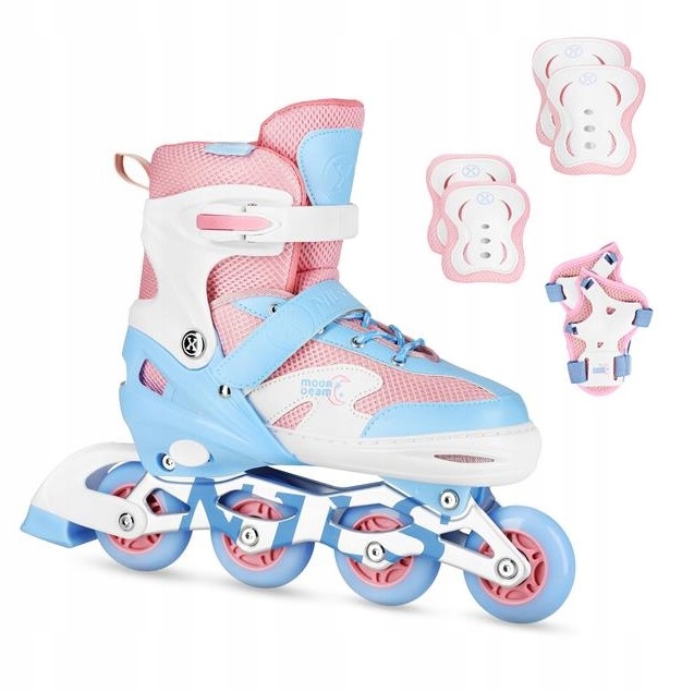 Nastavitelné Kolečkové Brusle nils extreme velikost 39-42, Led kolečka sada chráničů