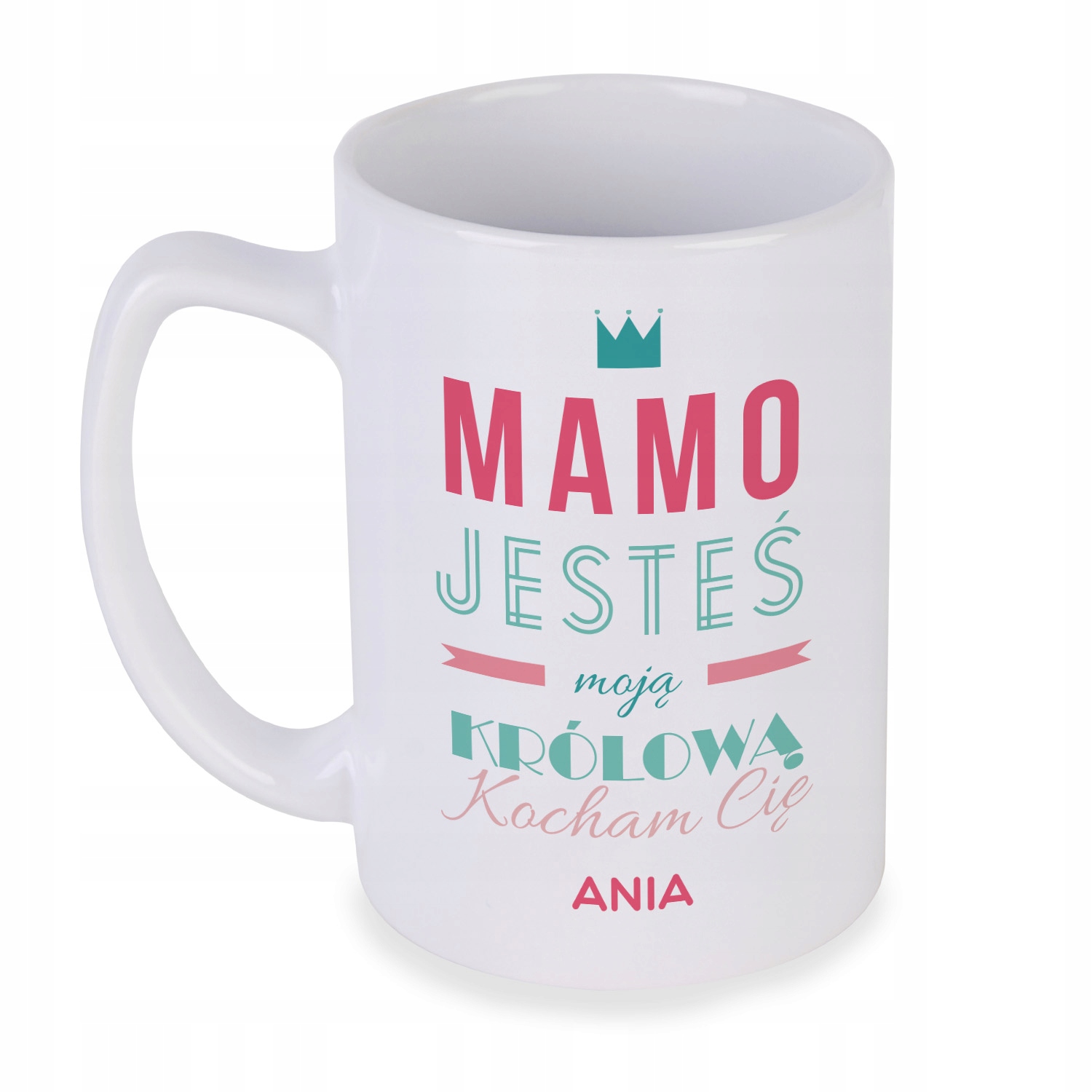 

Na Dzień Mamy Duży Kubek Personalizowany