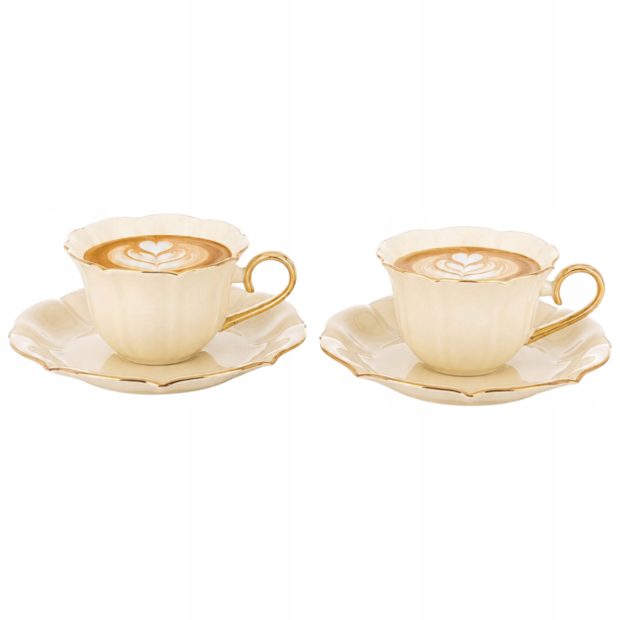 Komplet Porcelánová Šálka 200 ML Na Kávu A Čaj Darček S Podšálkou
