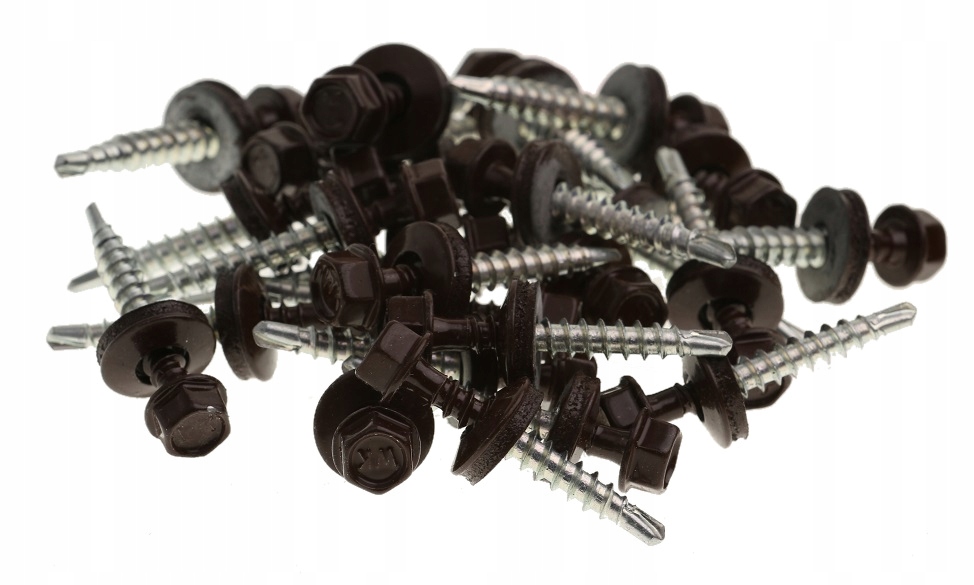 

Wkręt Farmerski 8017 Wkręty 4,8x35 mm 25 szt Brąz