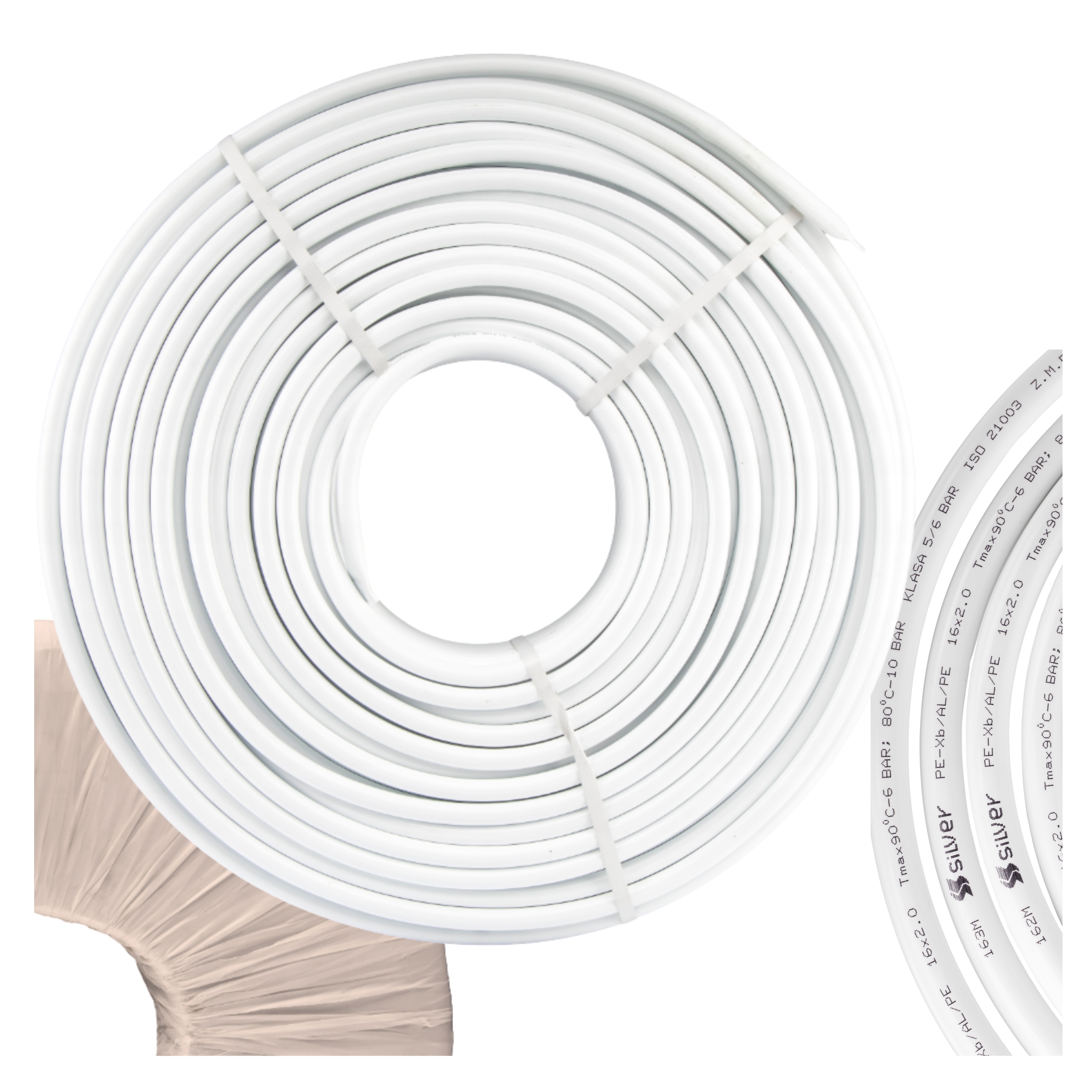 Trubka Pex Alupex Vícevrstvá 16x2 mm S Hliníkovou Vložkou PE-Xb/AL/PE 200 M