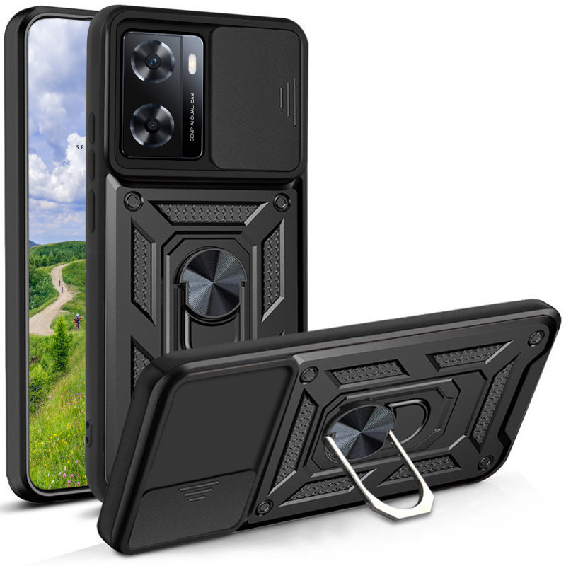 

Etui do Oppo A57 4G A57S Pancerne Camshield +szkło