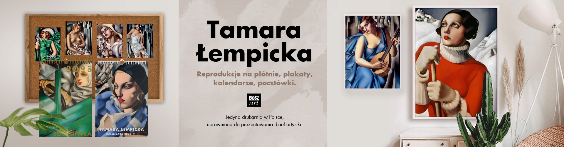 Tamara Łempicka, plakat, A3 Marka inna