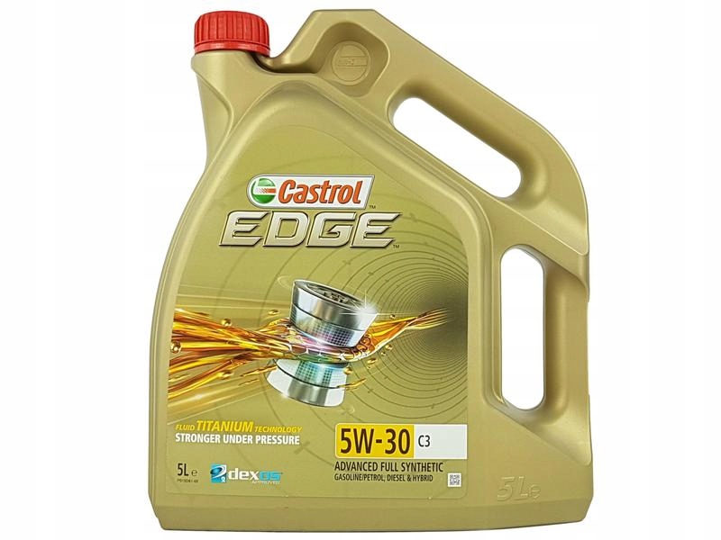 CASTROL EDGE 5W30 C3 TITANIUM FST 10L Pojemność opakowania 5 l