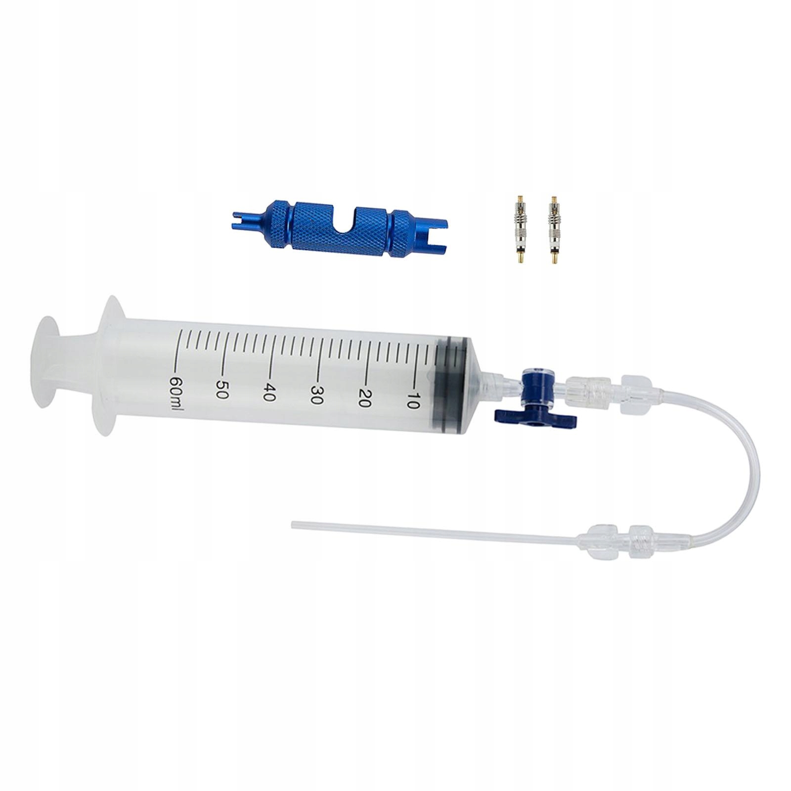 Rower bezdętkowy Uszczelniacz do opon Strzykawka