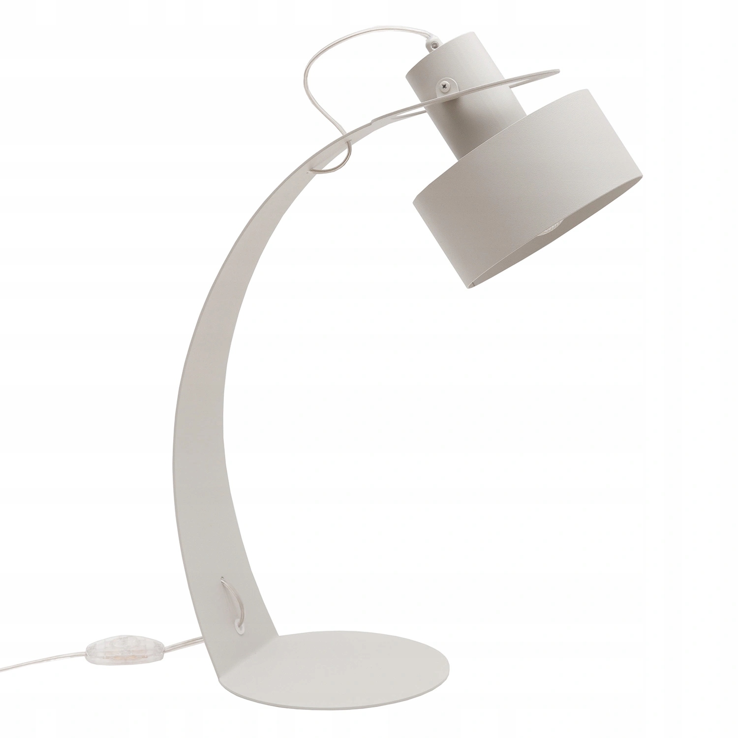 Stolová lampa Sigma Lighting Rif šedo-béžová kovová E27 52 cm