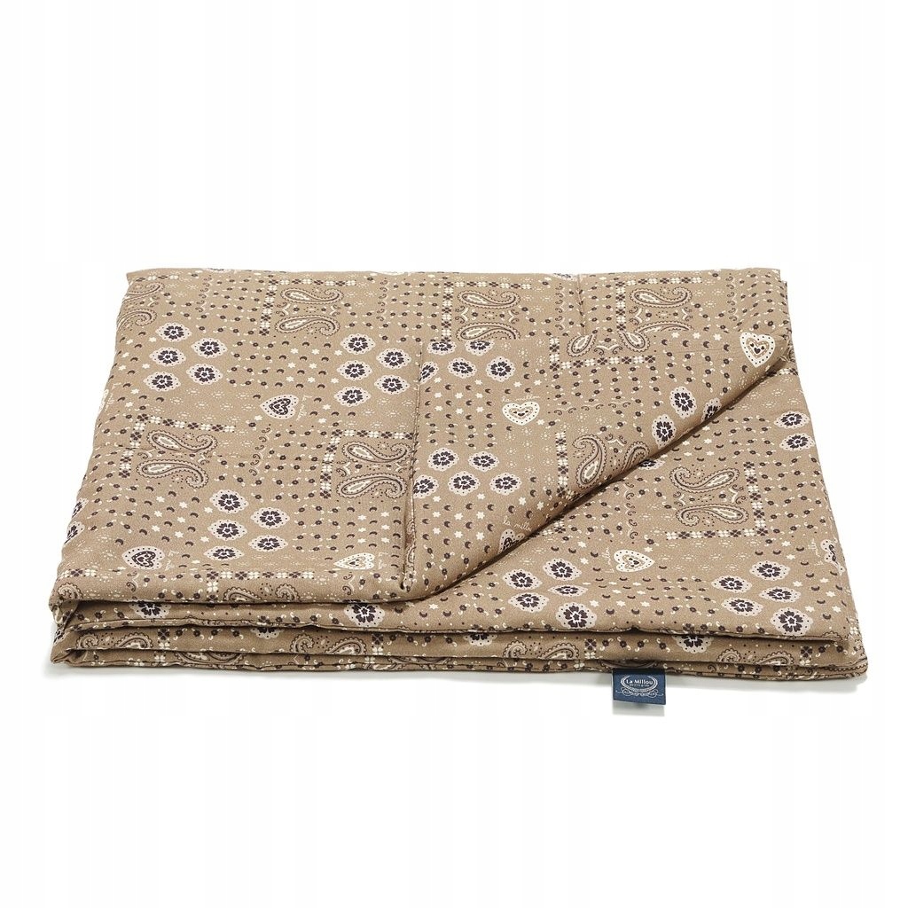 La Millou Kołdra bambusowa M 80x100 Bandana mocca