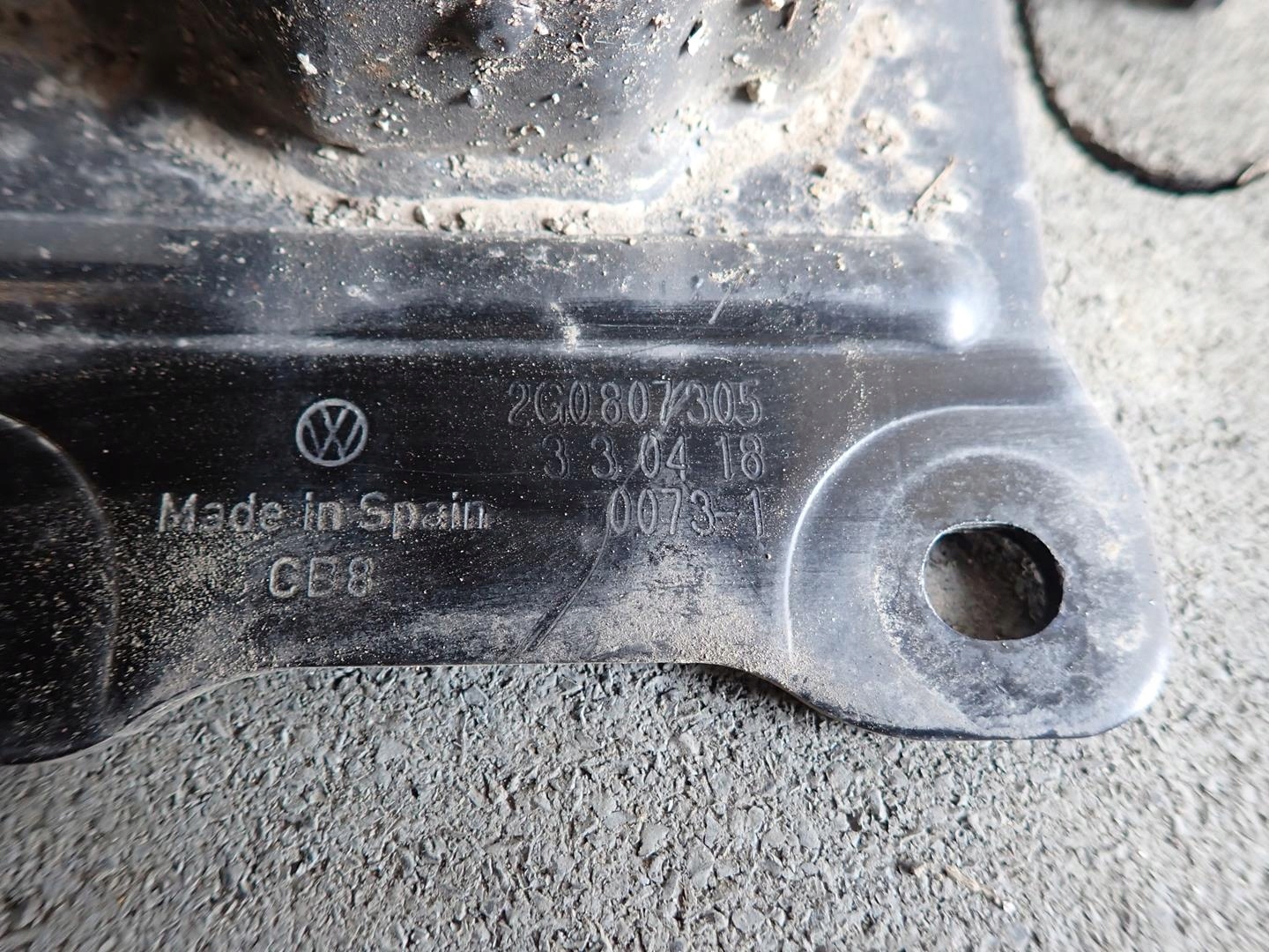 träger unter Stoßstange heck VW POLO VI 2017- 2G0807305