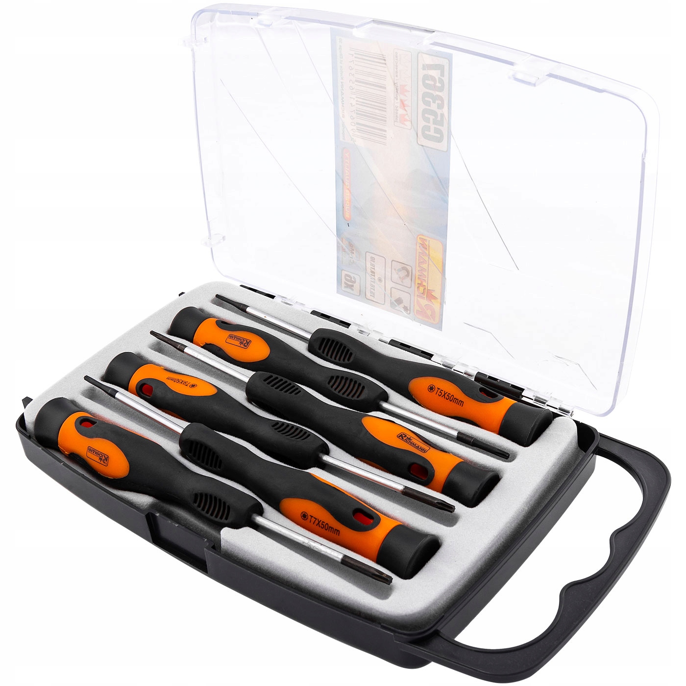 

Wkrętaki precyzyjne Torx zestaw 6 szt C5367 Corona