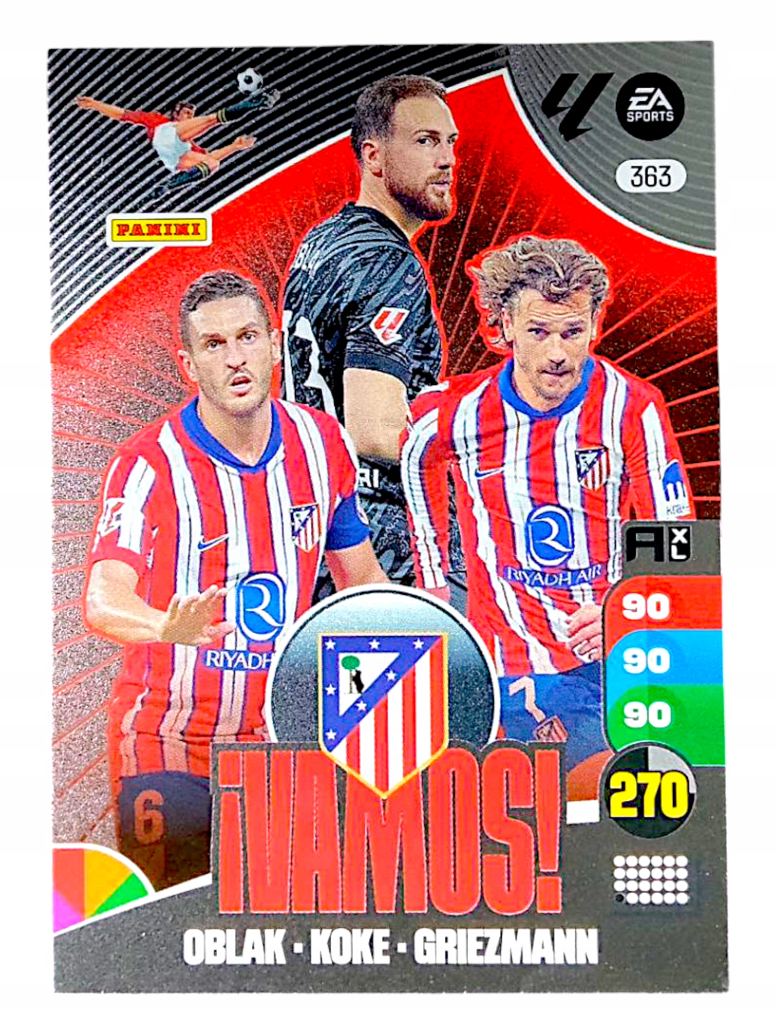 Panini La Liga 2024-2025 Vamos 363 Atletico Madryt Griezmann Koke