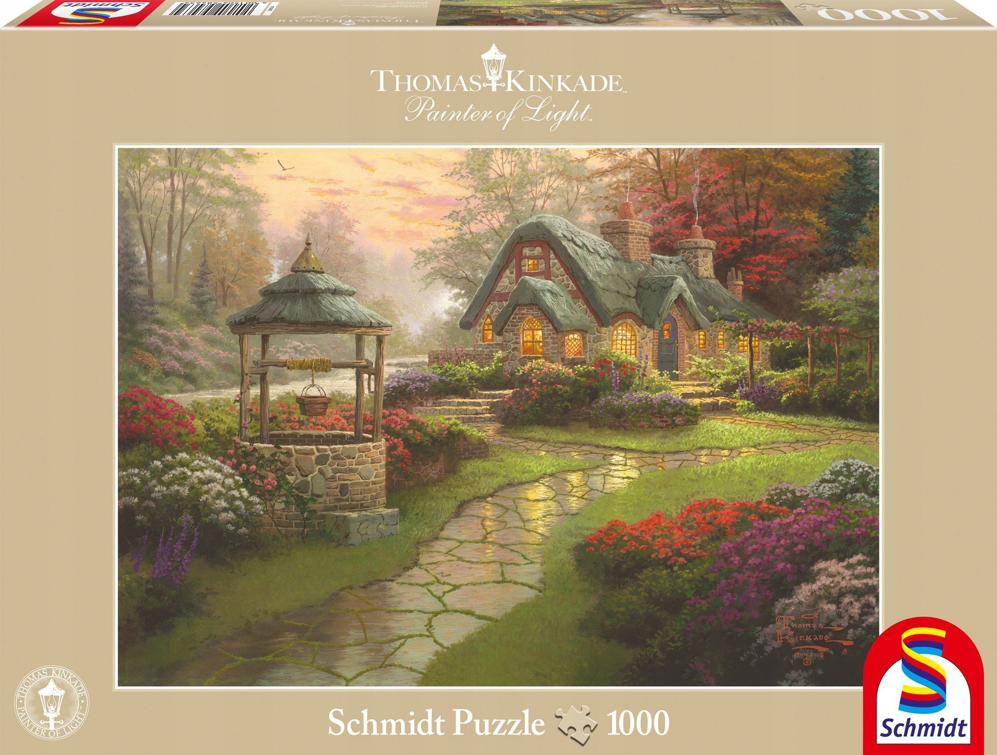 

Pq Puzzle 1000 Thomas Kinkade Dom ze studnią