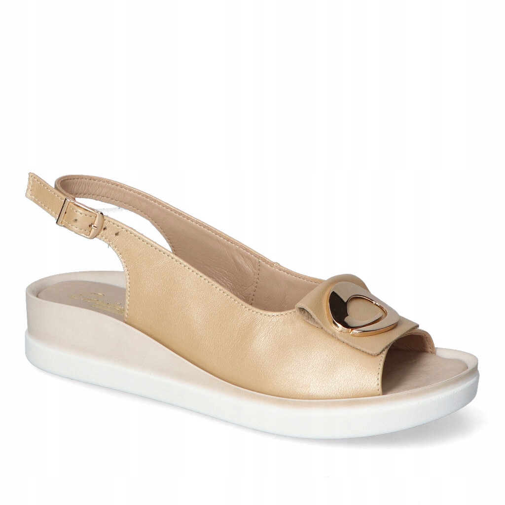 Sandály Contes 652 Zlatý Cal lico 41