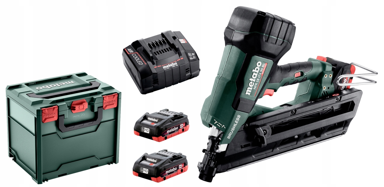 Metabo Nfr 18 Ltx 90 Bl Akumulátorová Hřebíkovačka