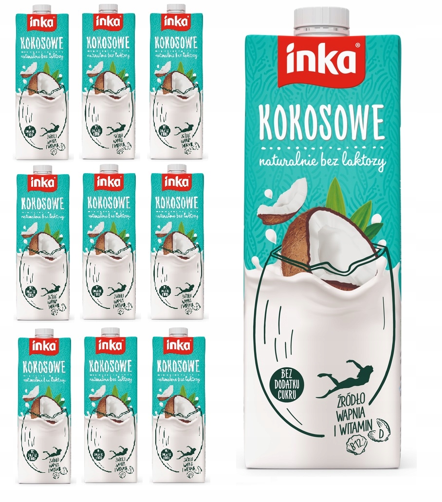Napój kokosowy naturalny Inka 1000 ml
