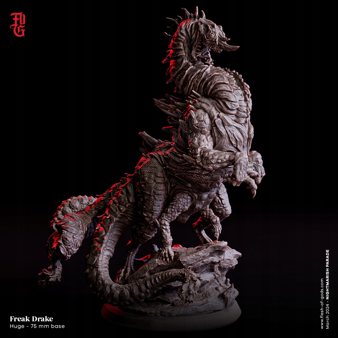 Freak Drake Figurka RPG DnD Pathfinder