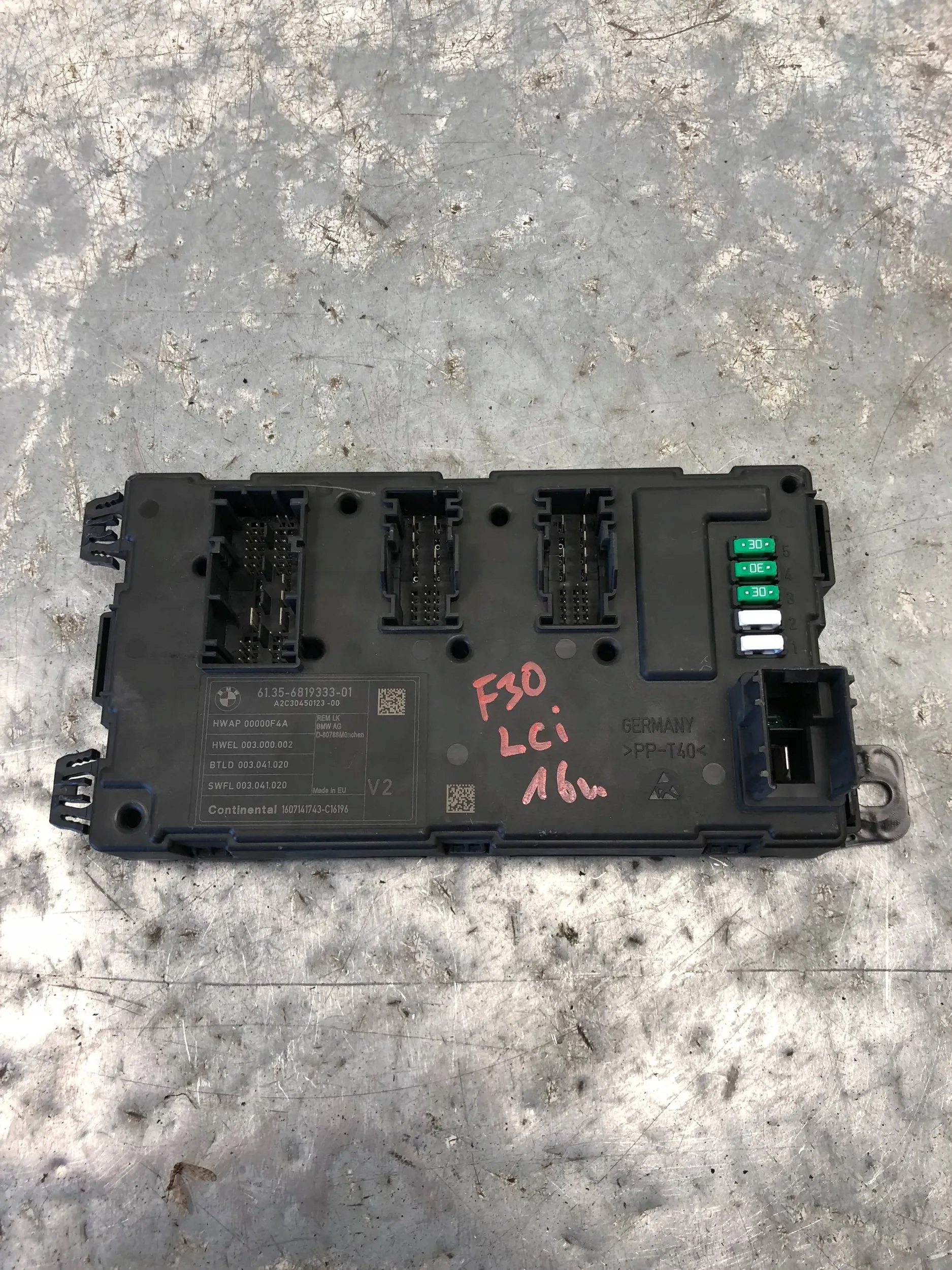 module control unit REM BMW F30 LCI LIFT 6819333