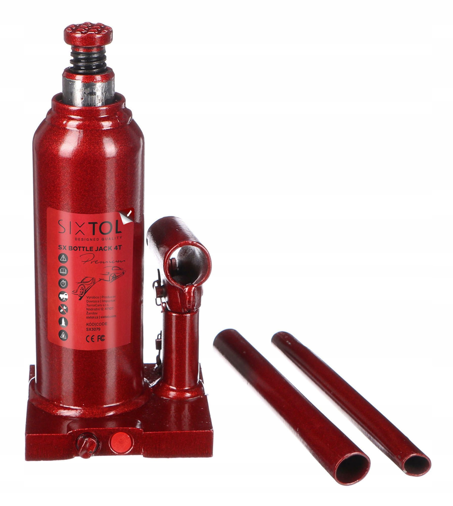 Hydraulický zvedák panenka Sx Bottle Jack Premium 4T