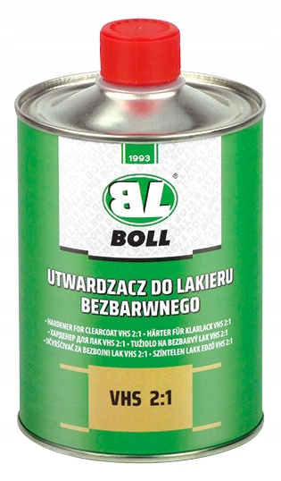 BOLL LAKIER BEZBARWNY VHS 2:1 1L + UTWARDZACZ 0,5L Producent Boll
