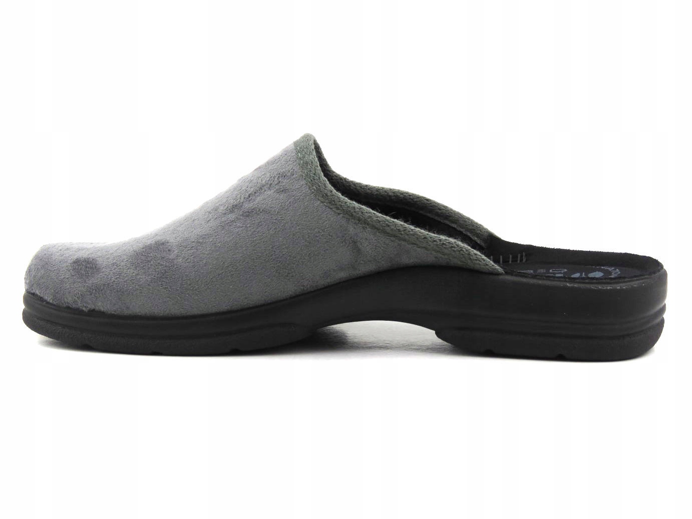 INBLU KAPCIE PAPCIE DOMOWE MĘSKIE PO-75 KLAPKI ZWYKŁE SZARE 44 Model PO-75