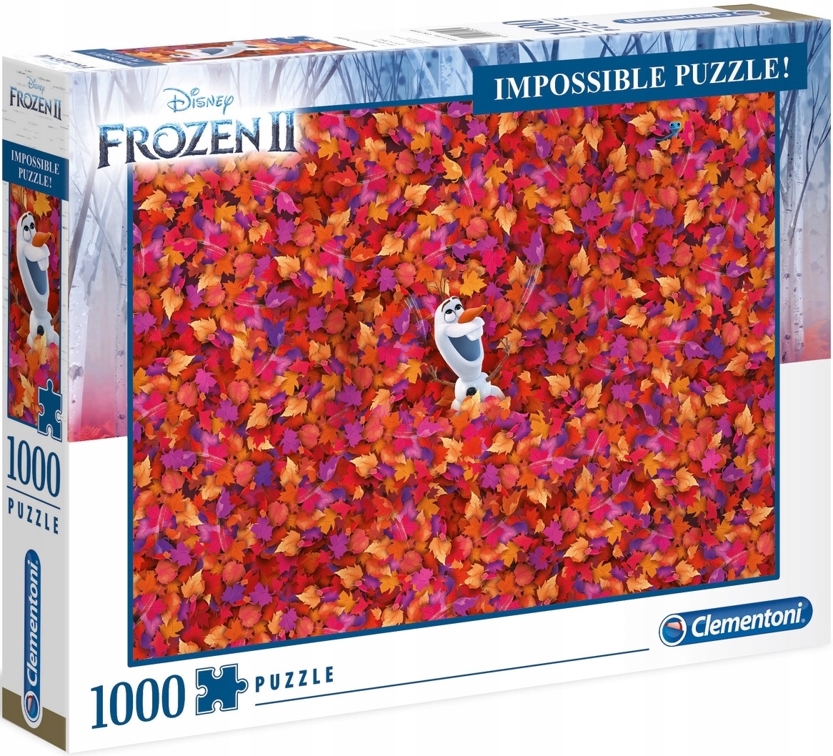

Puzzle 1000 el Frozen 2 Impossible Disney Olaf Hq