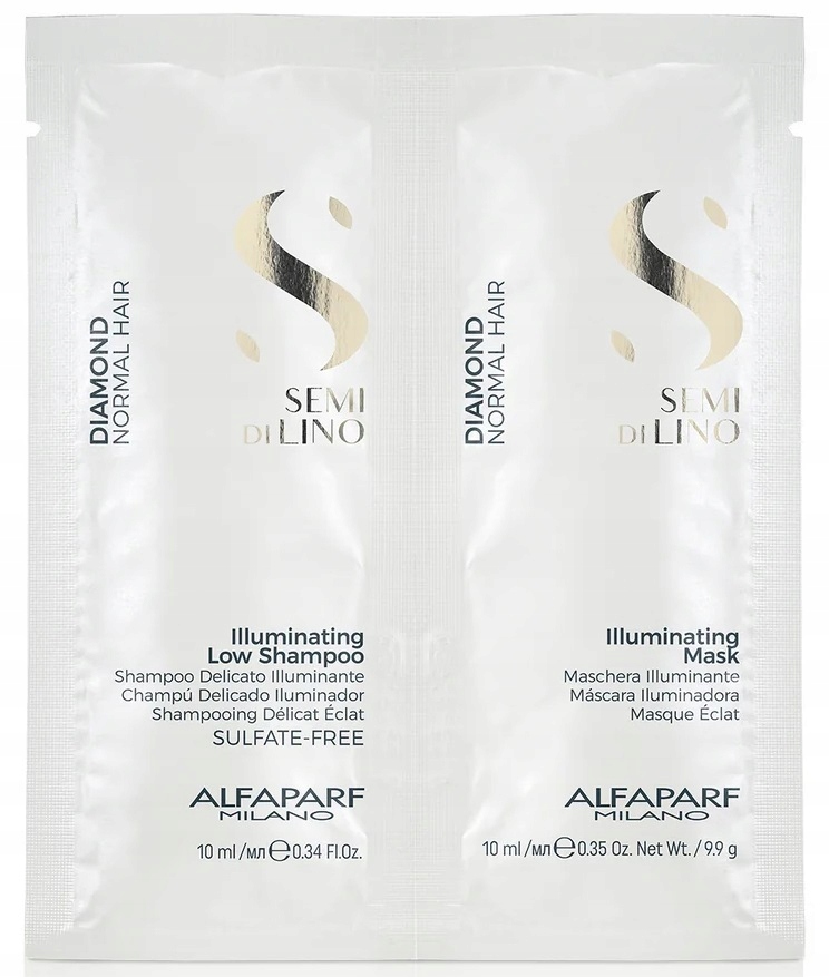 Alfaparf SDL Diamond Šampón+Maska Vrecko 2x10ml