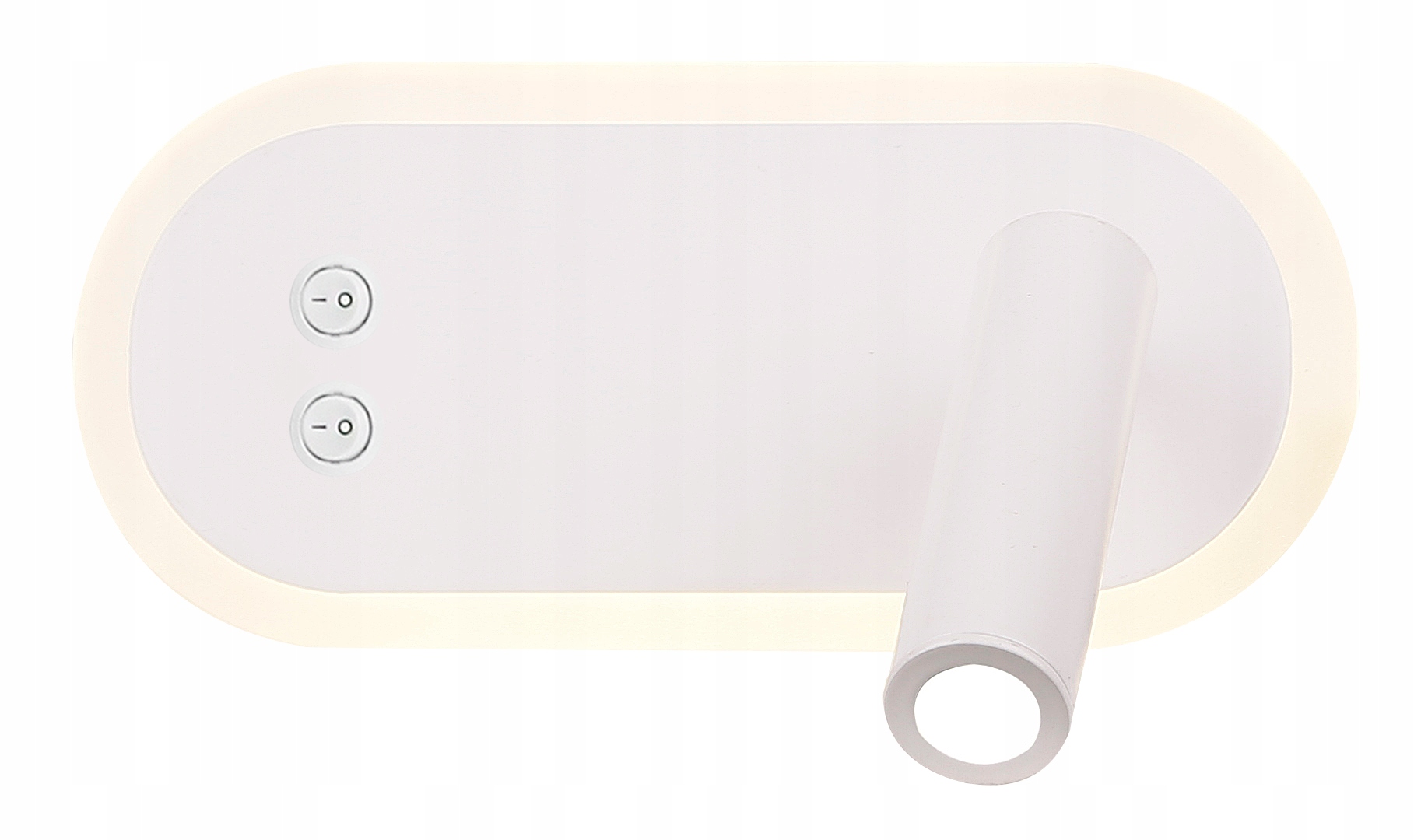 Nástenné svietidlo biele Led s vypínačmi 6W+3W Miracle 22-76014 Candellux