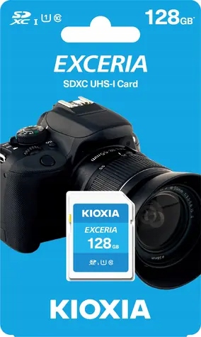 Karta pamięci KIOXIA 128GB SD Exceria UHS I U1