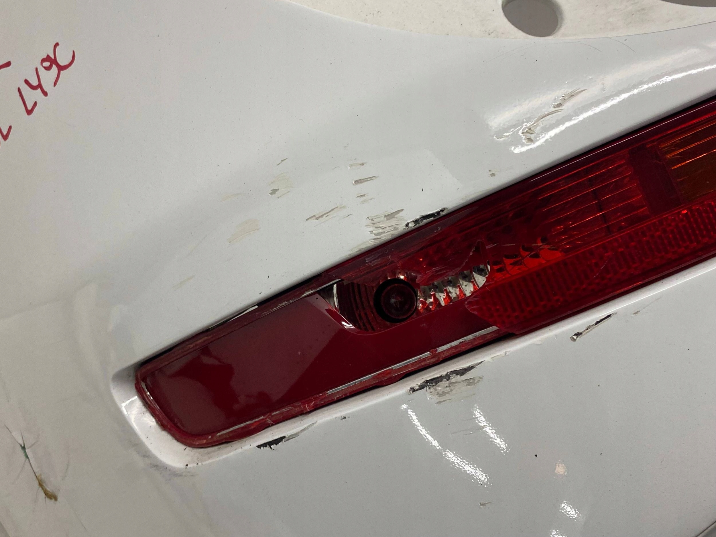 bumper rear part rear AUDI Q5 8R before lift colour LY9C