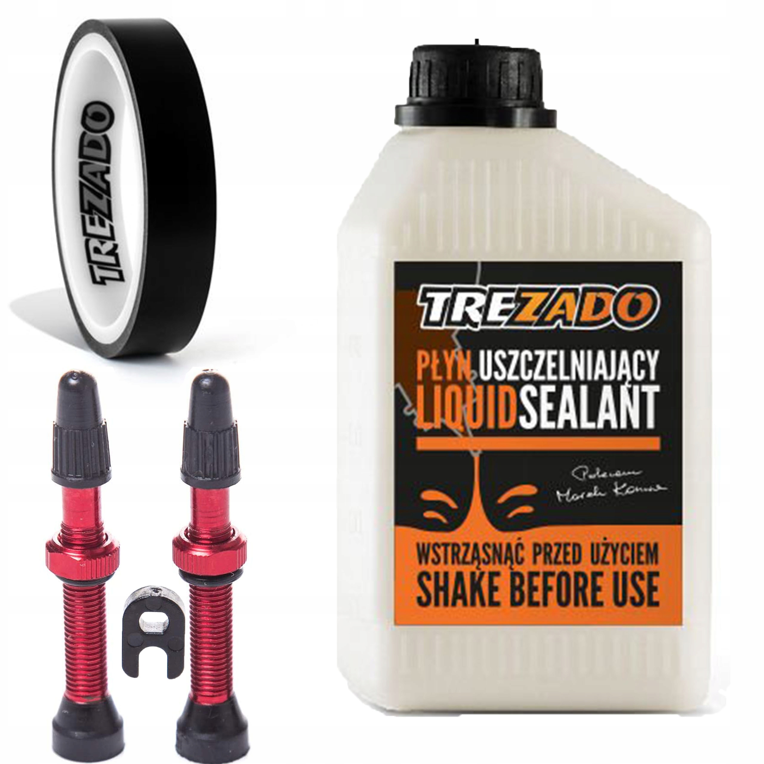 ZESTAW TREZADO DO SYSTEMU BEZDĘTKOWEGO USZCZELNIACZ + WENTYLE + TAŚMA 25 mm