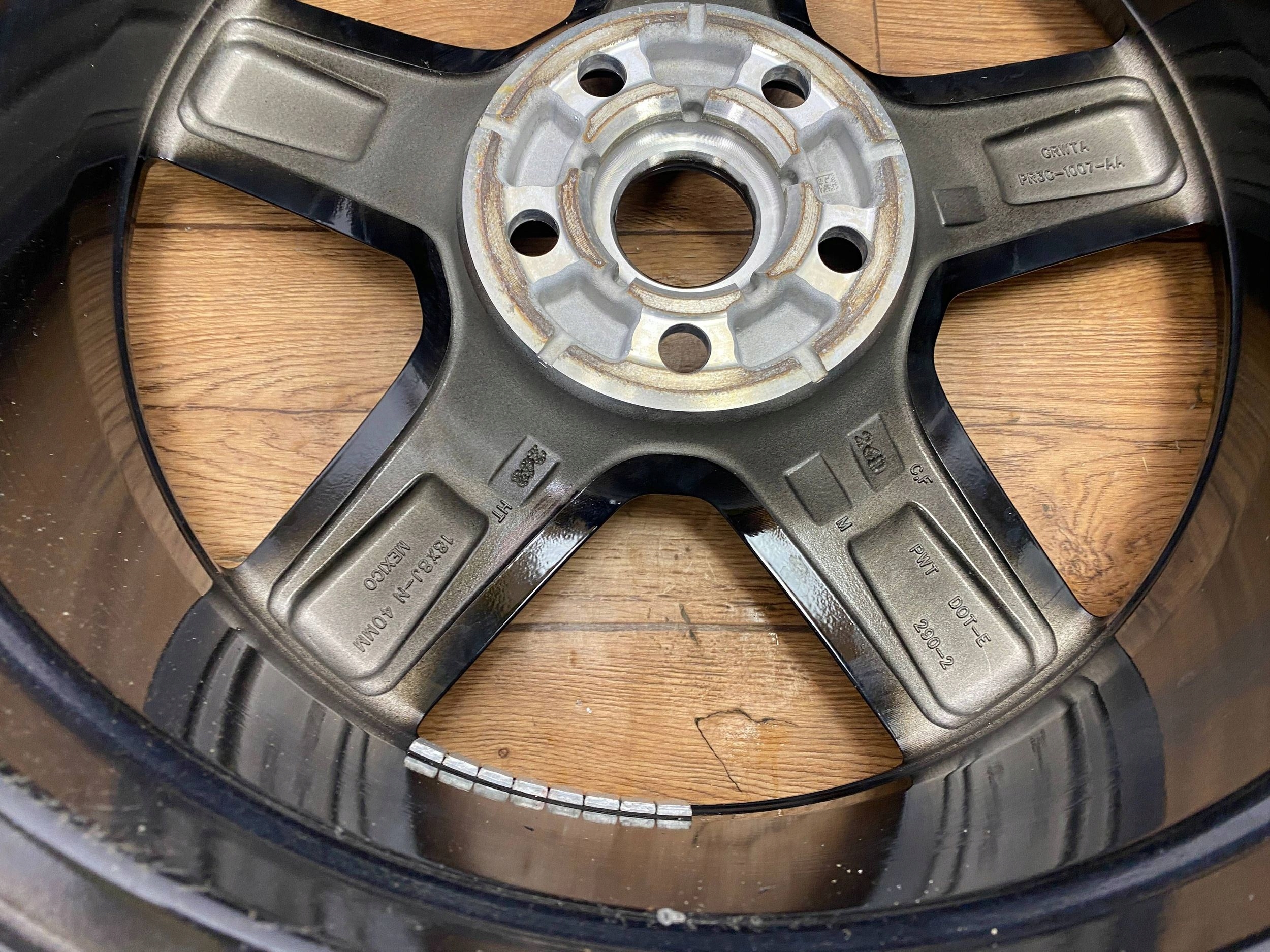 disc 18 disc aluminium Ford Mustang VII MK7 S650 2024+