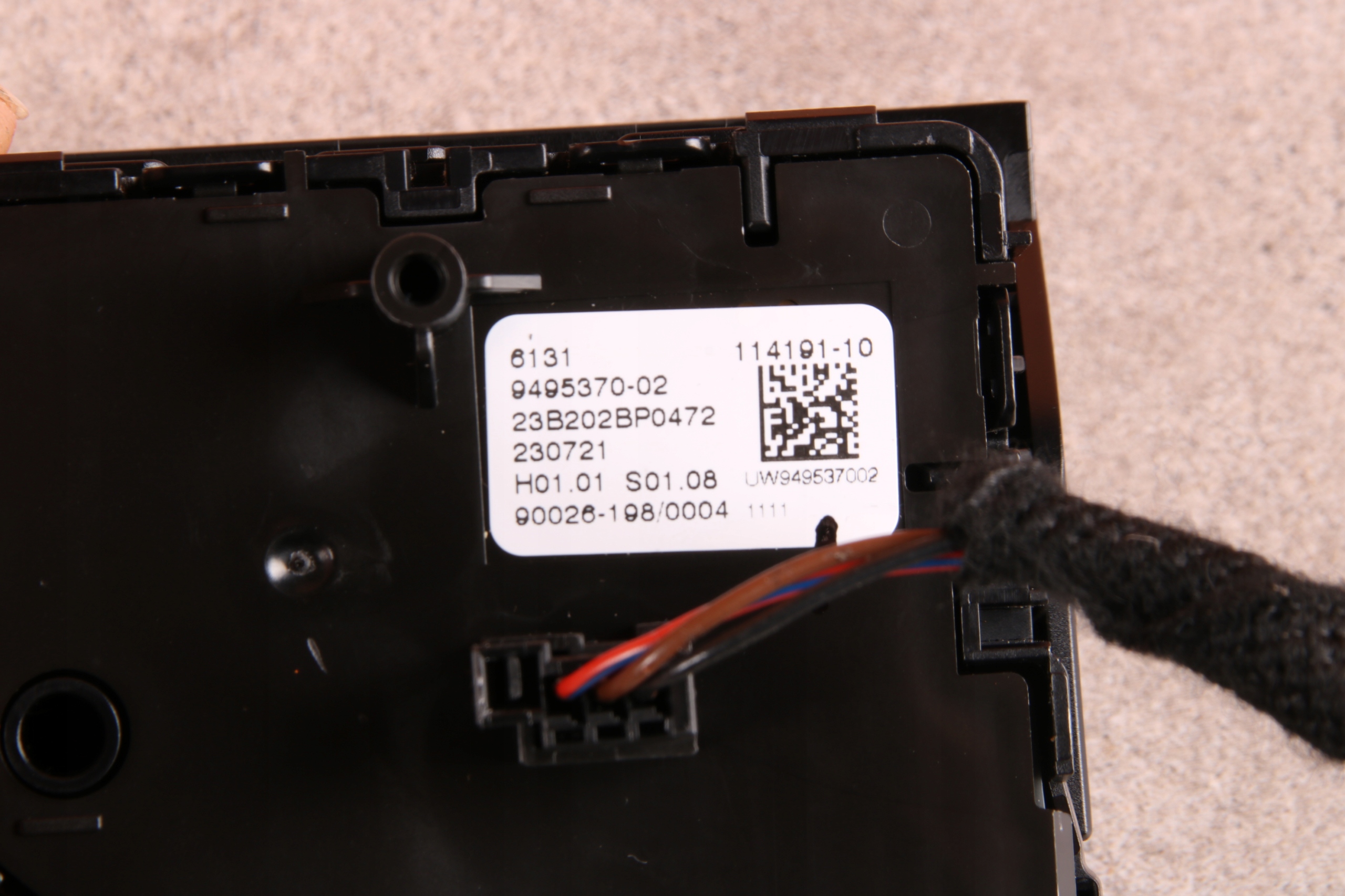 BMW X5 G05 X6 G06 X7 G07 switch heights springing 9495370
