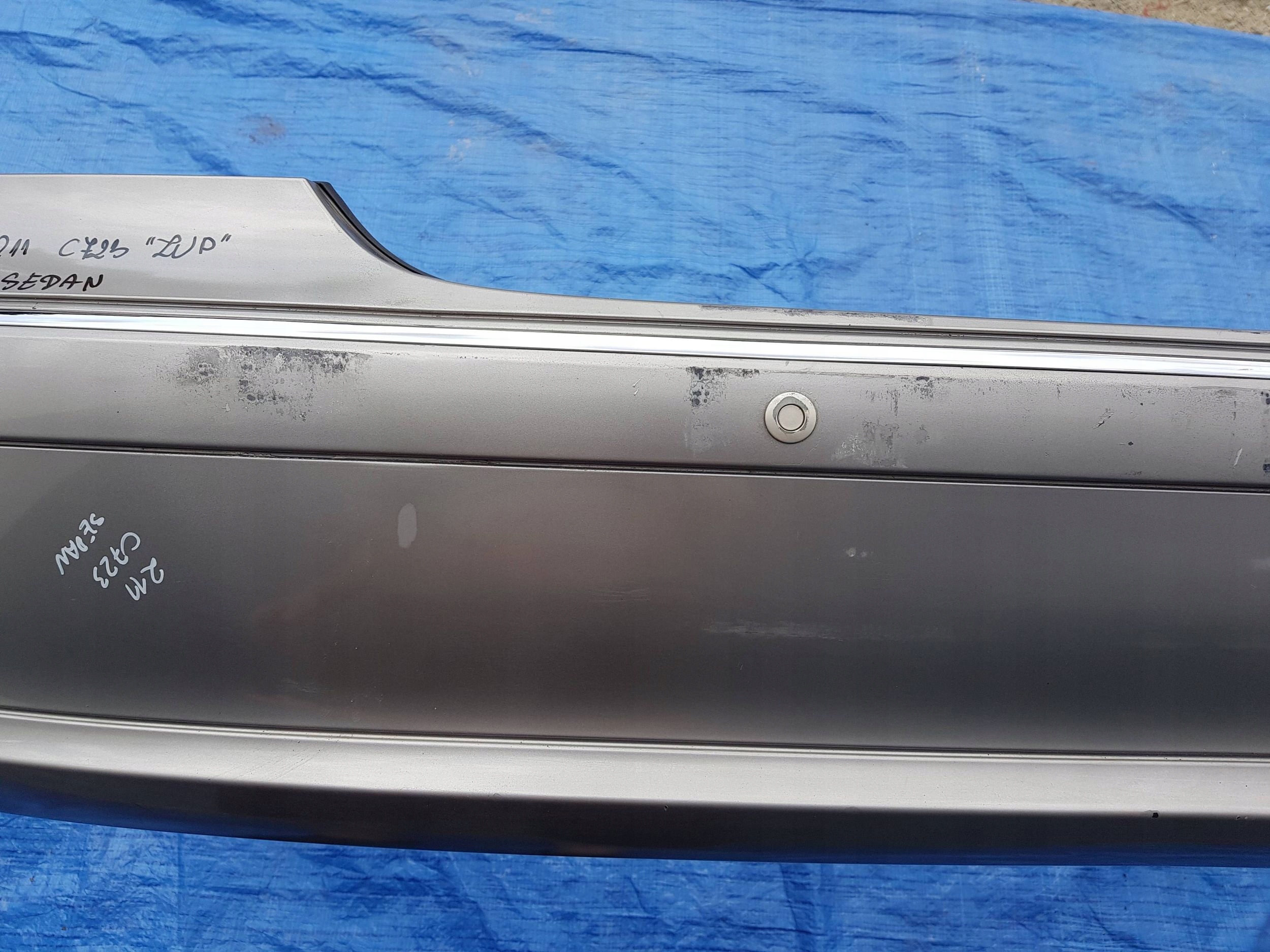 bumper rear rear part Mercedes E W211 sedan 723 C723