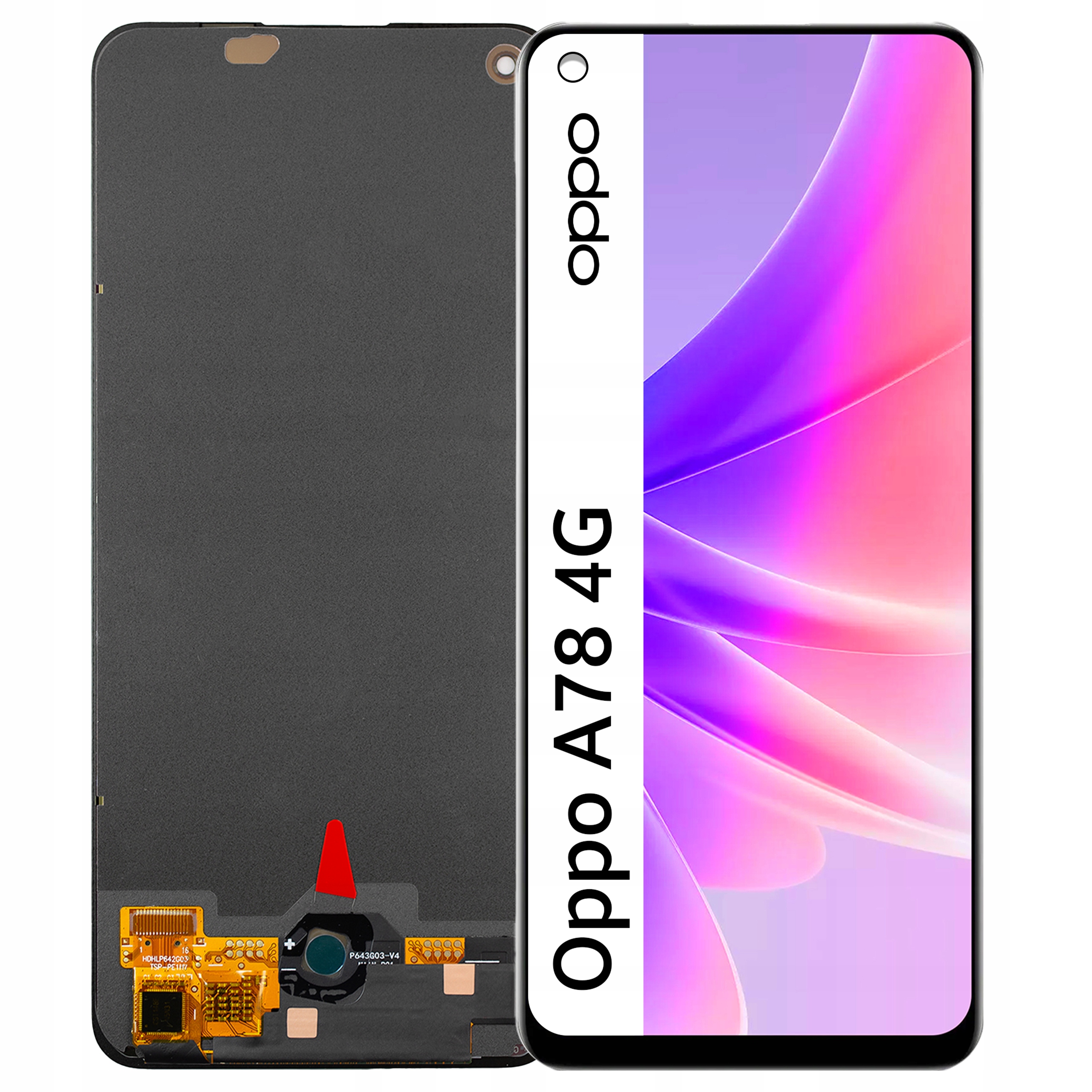 Oled displej pro Oppo A78 4G LCD Digitizer Dotyk