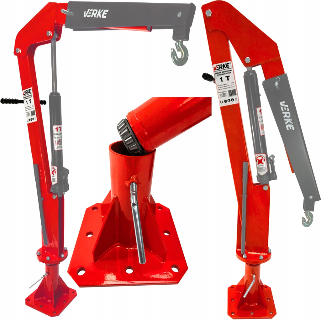 ŻURAW PODNOŚNIK HDS WARSZTATOWY DŹWIG PODNOŚNIK DO SILNIKA 1T OBROTOWY