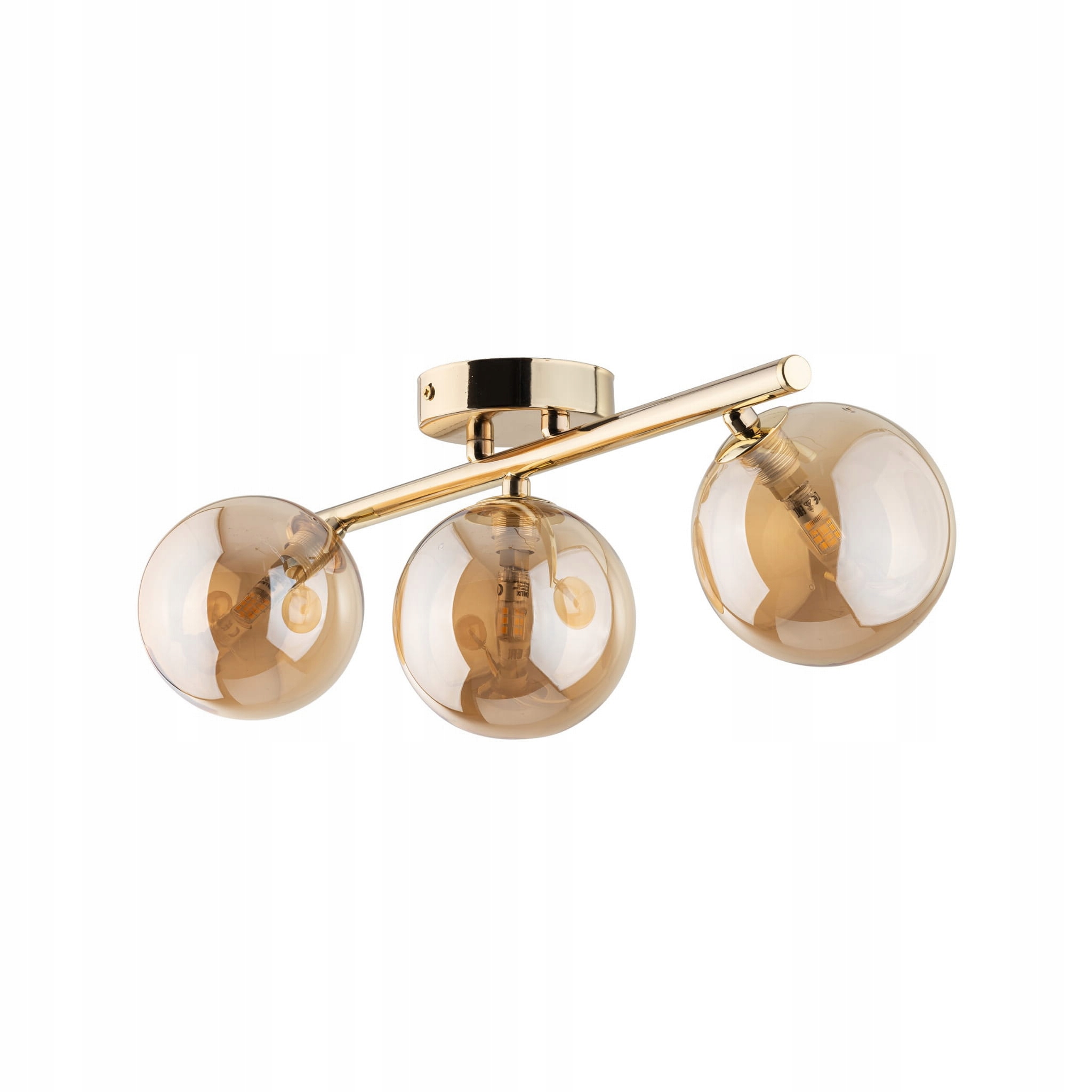 Lampa sufitowa metalowa kolor złoty Estera 3xG9 5418 Tk Lighting