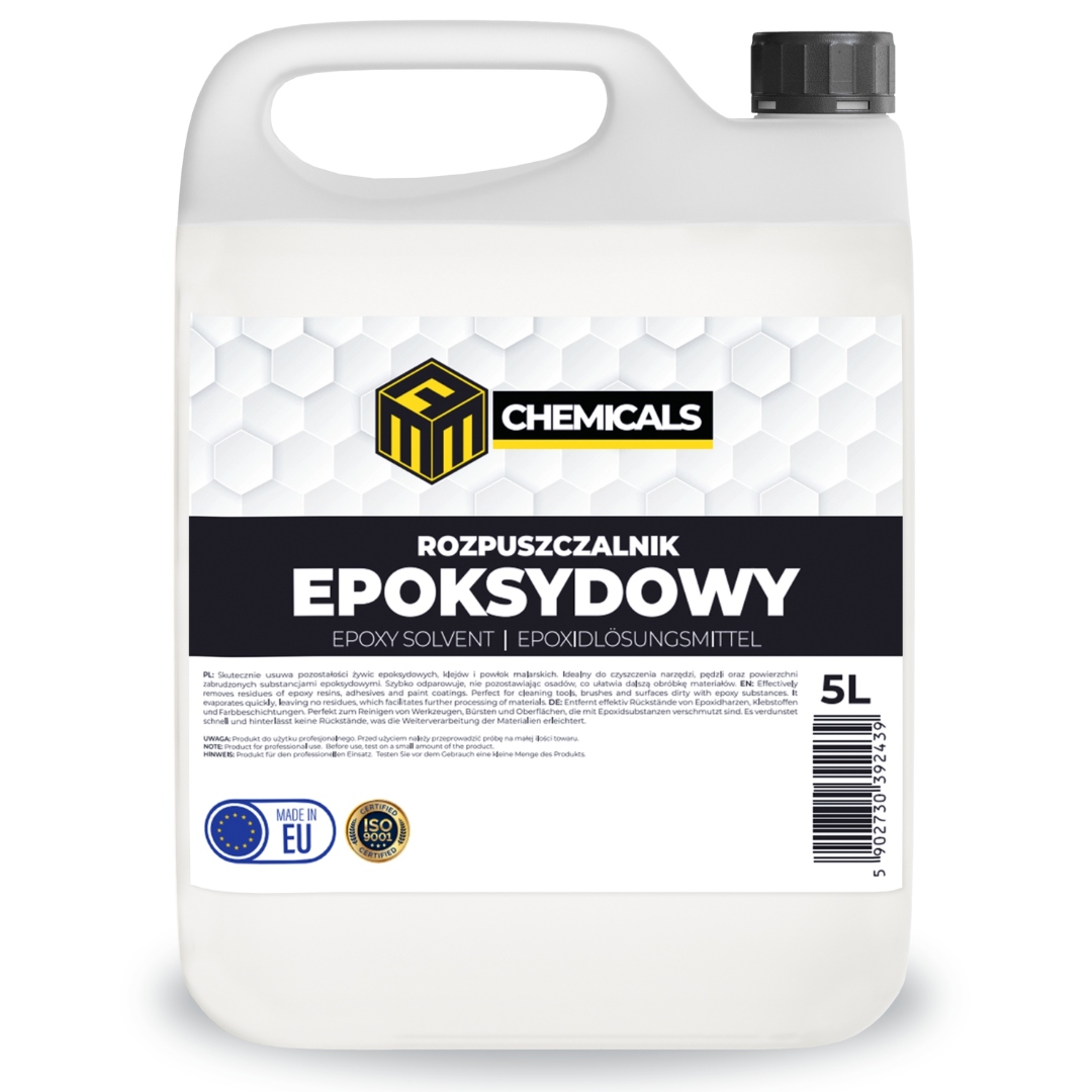 Rozpuszczalnik Rozcieńczalnik Epoksydowy 5L– do farb, lakierów, czyszczenia