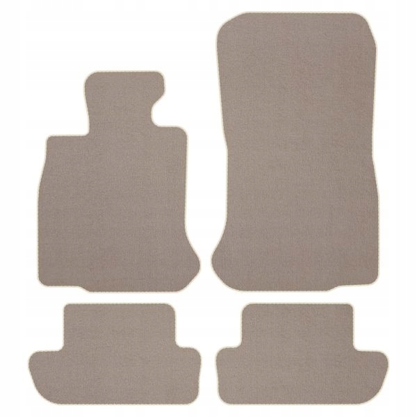 Коврики велюровые крепления в комплекте Декор